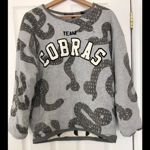 Scotch & Soda - Amsterdams Blauw padded top